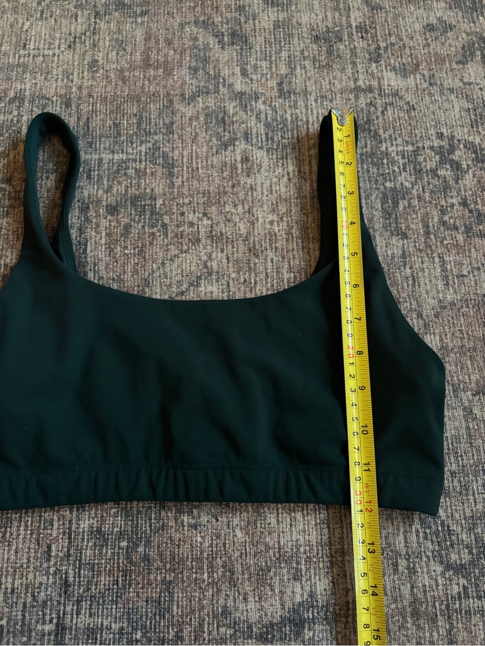 Vuori Daily Sports Bra Dark Green Size M - Picture 4 of 8